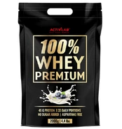 ActivLab 100% Whey Premium, Braškė, 2000 g kaina