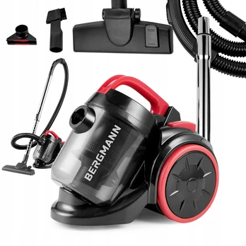 Bergmann cikloninis dulkių siurblys be maišelio, 800 W, 3 l talpos