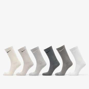 Nike Everyday Plus Cushioned Training Crew Socks 6-Pack Multi-Color - Dydis XL (SX6897-991 Kojinės)