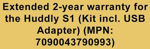 Ext. 2-yr warr. Huddly S1 (Kit incl. USB Adapteris)