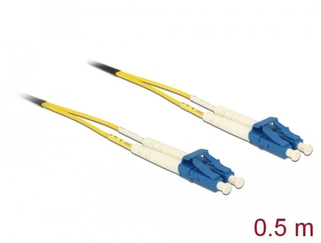 Delock Kabelis LWL LC > LC Singlemode OS2 0,5 m