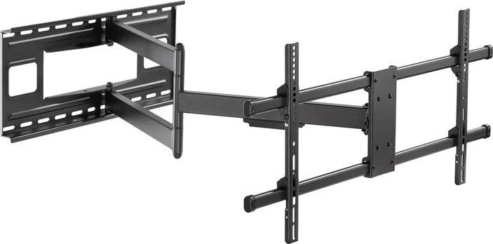 InLine® XL-Arm Full-Motion TV Wall Mount, for 43"-80" Flat Panel TVs, max. 50kg