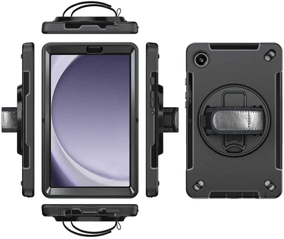 eSTUFF Galaxy Tab A9 OHIO Defender Case with hand strap and