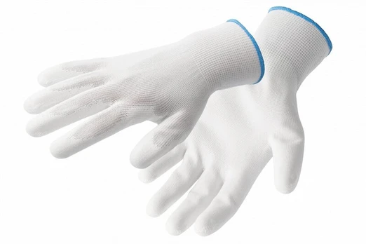 Protective polyurethane gloves, baltas size 11