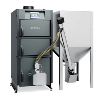 Granulinis katilas Kamen Pellet Plus, 60 kW