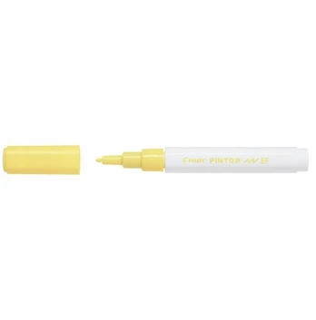 Pilot Pen Pilot Pintor Ef žymeklis, geltonas, 0.7mm