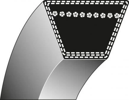 V-Belt 5/8`` X 68, Ratioparts
