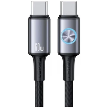 Kabelis USAMS Huan Series SJ752 60W USB-C do USB-C 1,2 m tarnish