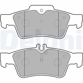 DELPHI LP1868 Brake pad set