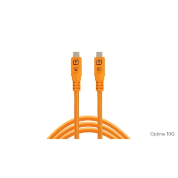 Tether Tools TetherPro USB-C Optima 10G tiesi oranžinė 3m