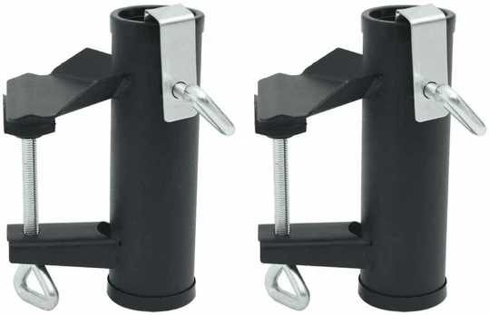 Balkono skėčio spaustukai, 2vnt., 25–38mm, plienas