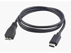 USB kabelis MicroConnect USB-C - mikroUSB 1 m juodasis (USB3.1CAMIB3.11)