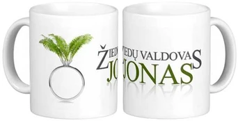 Puodelis "Žiedų valdovas-Jonas"