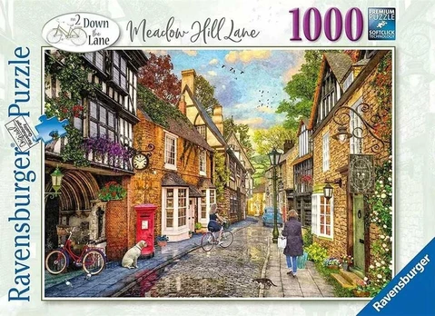 Dėlionė Ravensburger Puzzle 1000 Meadow Hill Lane