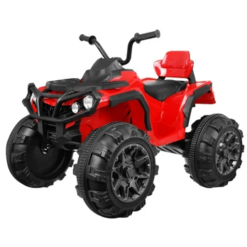 Elektrinis keturratis ATV, raudonas