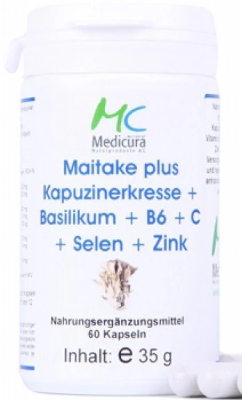 Maisto papildas Medicura Maitake, N60
