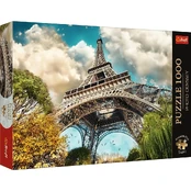 Puzzle 1000 elements Premium Plus Eiffel Tower Paris kaina
