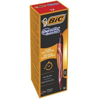 Bic Gelinis rašiklis Gel-Ocity Quick Dry, raudonas, 1 vnt. 494671
