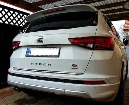 Seat ATECA 2016- CHROM juosta bagažinės dangčiui