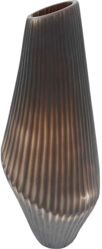 Stiklinė dekoratyvinė vaza, 19×32 cm