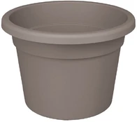 Plastikinis kambarinis vazonas PREMIUM, 39,7 x 27,7 cm., pilkas kaina