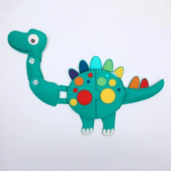 Sensorinė edukacinė knygelė JD - Dinozauras