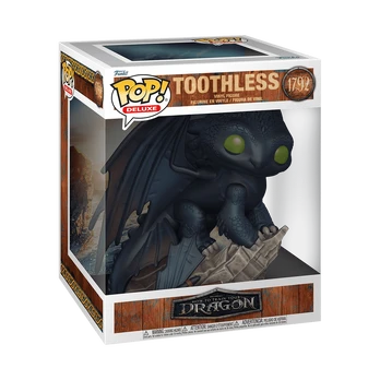 FUNKO POP! Deluxe Vinilinė figūrėlė: How To Train Your Dragon - Toothless