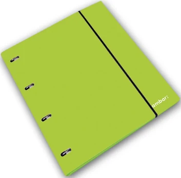 A4 Ringbinder 4R Ref+Div Ambar school