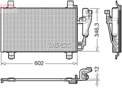 Kondensatorius, oro kondicionierius DENSO DCN44017 kaina