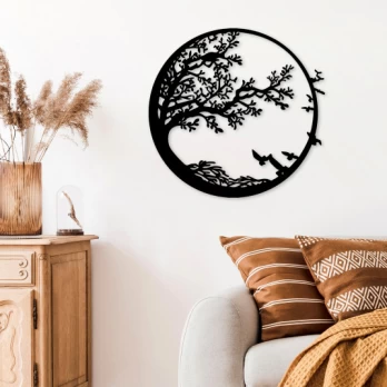 Wallity Dekoratyvinis metalinis sieninis priedas Night