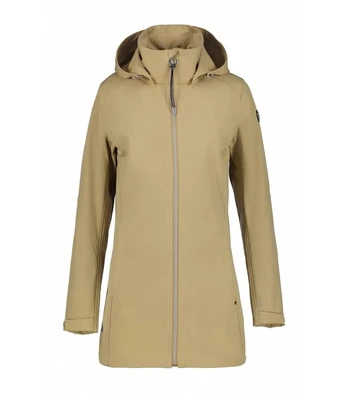 Luhta moteriška softshell striukė 37427-7D*021, smėlio spalvos