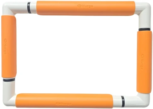 Nurge Oranžinis plastikinis klipsinis rėmelis 21x29 cm