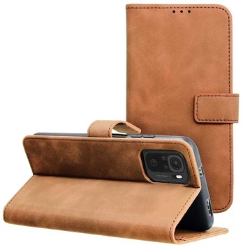 Dėklas Oem TENDER Book Case for XIAOMI Redmi NOTE 11 / 11S ruda
