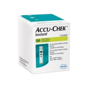 ACCU-CHEK diagnostinės juostelės INSTANT, 50 vnt. kaina