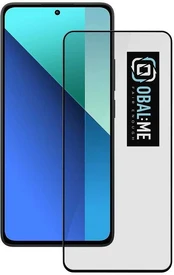 OBAL:ME 5D Glass Screen Protector for Xiaomi Redmi Note 13 4G/5G Juodas kaina
