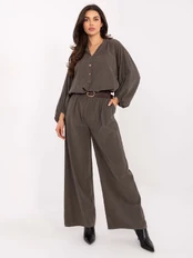 Koszula-IT-KS-233607.63-ciemny khaki kaina