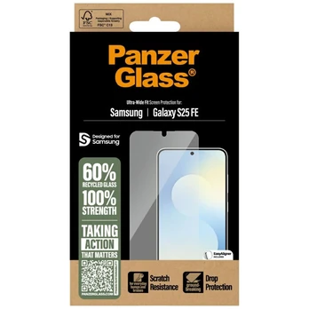 Panzer Glass PanzerGlass ekrano apsauga Galaxy S25 FE/UWF EasyAligner