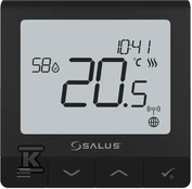 Salus Nordic As Salus rumtermostat Quantum SQ610BRF trådløs sort