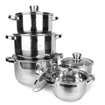 Puodų rinkinys 10 dalys MR-2220-10 MAESTRO