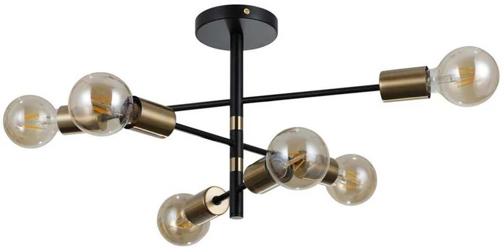 Lubinis šviestuvas Piansi PND-4025-6-BL-HBR