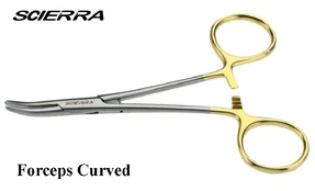 Žnyplės SCIERRA Forceps 5.5" Curved .