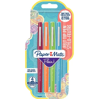 Paper Mate Flair flomasteriai, 4 vnt