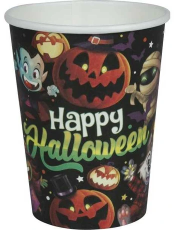 Fiesta Little Monsters papkrus, 6 stk