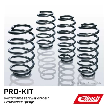 Lowering spring (40-45/35-40 mm) Pro-Kit E10-15-028-01-22 (4 pcs), fits: AUDI A6 C8 02.18-