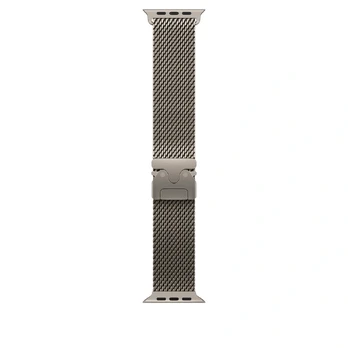 Apyrankė Apple Watch 49mm Natural Titanium Milanese Loop - Medium