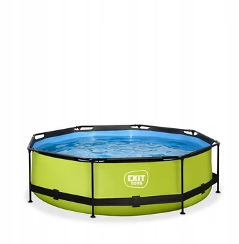 Sodo baseinas su filtru Exit Lime 300 x 76 cm žalias