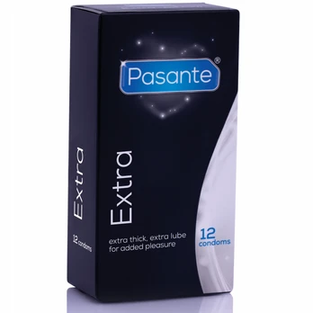 Prezervatyvai PASANTE EXTRA 12 vnt
