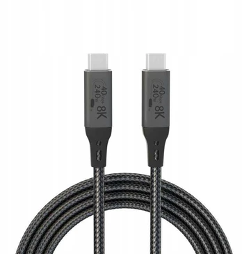 Bounn USB4 Thunderbolt 3/4 PD240W 40Gbps kabelis