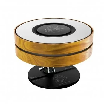 Promate Mirth 3in1 / Night Lamp / Bluetooth garsiakalbis 10W / Qi Wireless charging / LED Clock