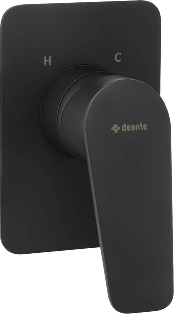 Concealed shower mixer without shower switch